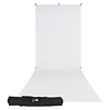 X-Drop Wrinkle-Resistant Backdrop Kit Rich White Sweep (5 x 12 ft.) Thumbnail 0