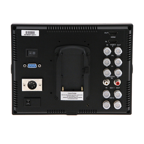 7in. IPS Dual 3G-SDI Camera-Top Monitor (Open Box) Image 2