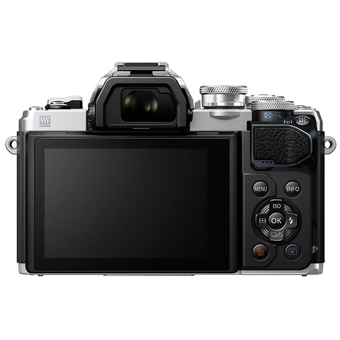 OM-D E-M10 Mark III Mirrorless Micro Four Thirds Digital Camera with 14-42mm Lens (Silver) Image 5
