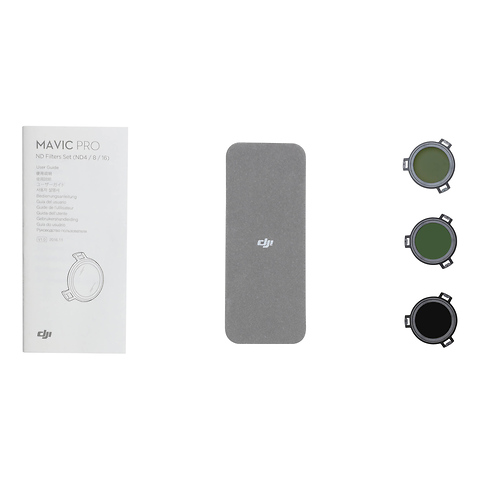 ND Filters Set for Mavic Pro Drones (3-Pack) Image 1