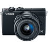 EOS M100 Mirrorless Digital Camera with 15-45mm and 55-200mm Lenses (Black) Thumbnail 5