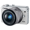 EOS M100 Mirrorless Digital Camera with 15-45mm Lens (White) Thumbnail 0