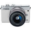 EOS M100 Mirrorless Digital Camera with 15-45mm Lens (White) Thumbnail 3