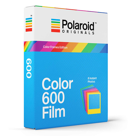 Color 600 Instant Film (8 Exposures, Color Frame) Image 0
