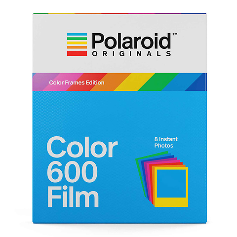 Color 600 Instant Film (8 Exposures, Color Frame) Image 1