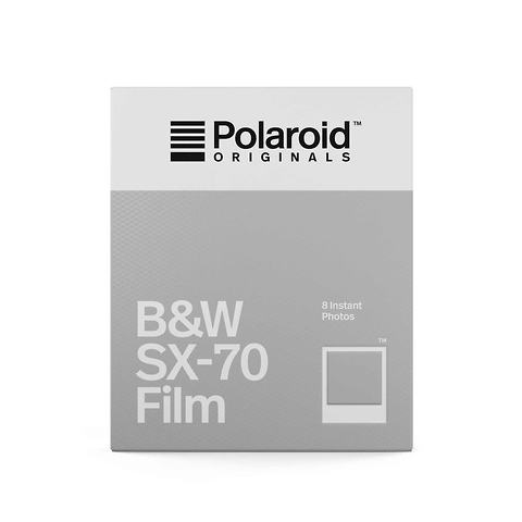 Black & White SX-70 Instant Film (8 Exposures) Image 1