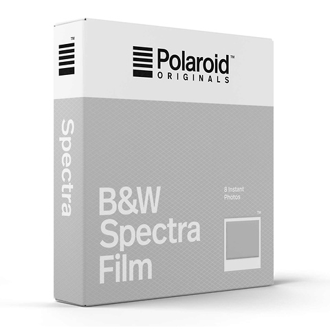 Black & White Spectra Instant Film (8 Exposures) Image 0