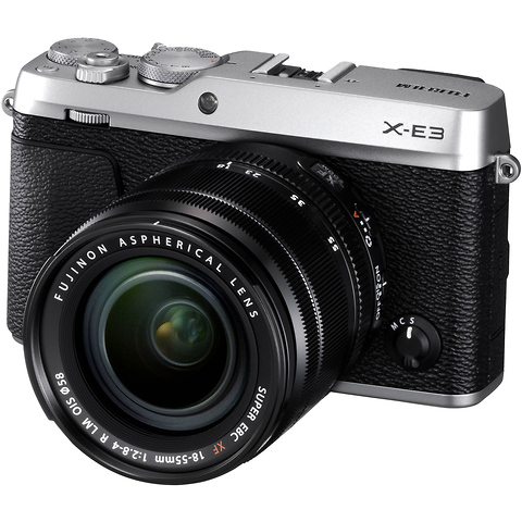 X-E3 Mirrorless Digital Camera with 18-55mm Lens (Silver) Image 0