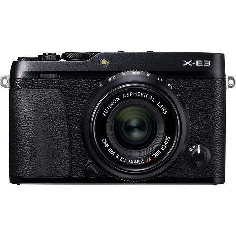 X-E3 Mirrorless Digital Camera with 23mm f/2.0 Lens (Black) Image 2
