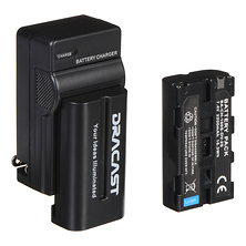 2x NP-F 2200mAh Batteries and Charger Kit Image 0