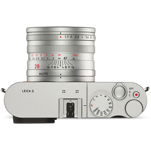 Q (Typ 116) Digital Camera (Silver Anodized) Image 4