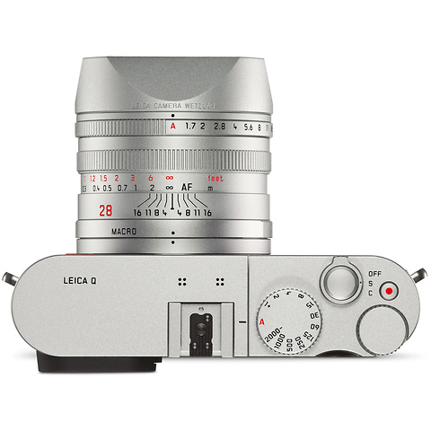 Q (Typ 116) Digital Camera (Silver Anodized) Image 5