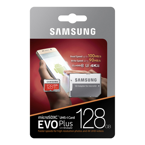 128GB EVO+ UHS-I microSDXC Memory Card Image 5