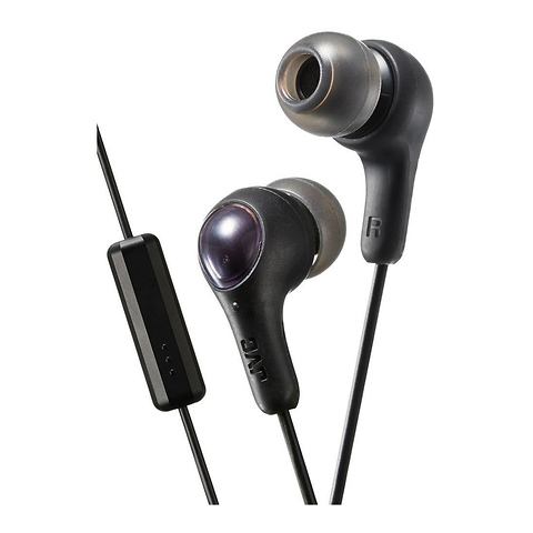 HA-FX7M Gumy Plus Inner-Ear Headphones (Black) Image 0