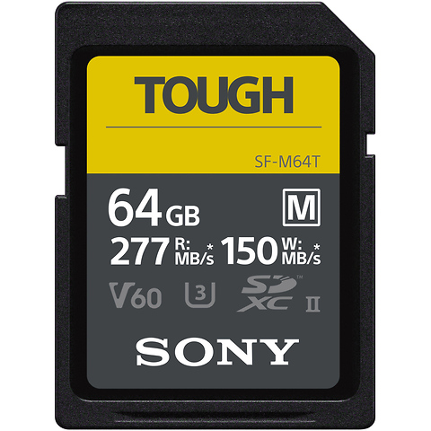 64GB SF-M Tough Series UHS-II SDXC Memory Card Image 0