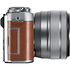 X-A5 Mirrorless Digital Camera with 15-45mm Lens (Brown) Thumbnail 5