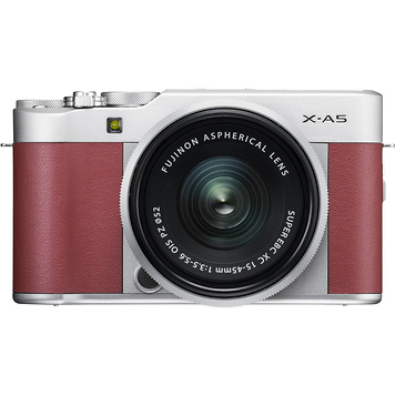 X-A5 Mirrorless Digital Camera with 15-45mm Lens (Pink)