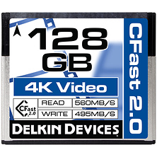 128GB Cinema CFast 2.0 Memory Card Image 0