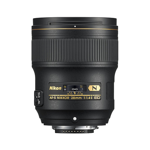 AF-S NIKKOR 28mm f/1.4E ED Lens - Pre-Owned Image 1
