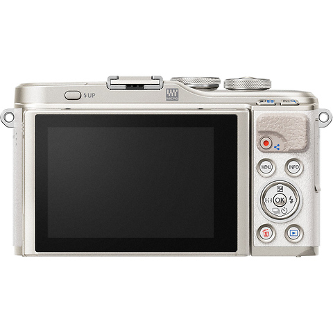 PEN E-PL9 Mirrorless Micro Four Thirds Digital Camera with 14-42mm Lens (White) Image 1