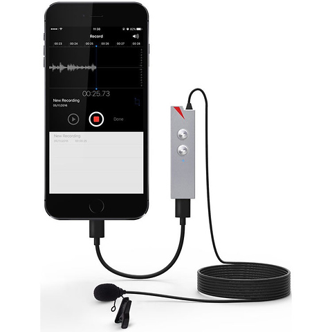 A.Lyra Digital Lavalier Microphone for Apple iPhone Image 1