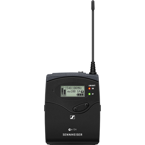 ew 112P G4 Camera-Mount Wireless Microphone System with ME 2-II Lavalier Mic A: (516 to 558 MHz) Image 1