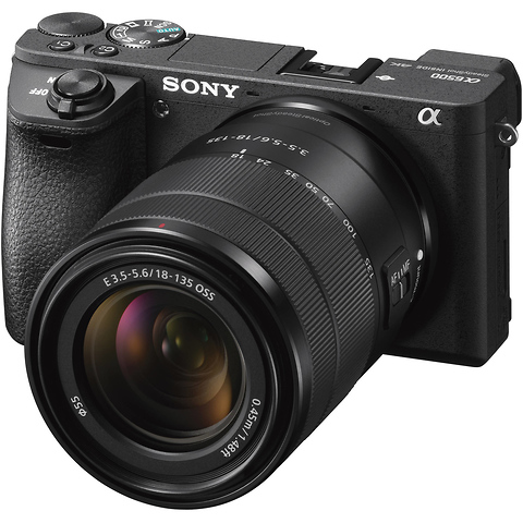 Alpha a6500 Mirrorless Digital Camera with 18-135mm Lens (Black) Image 0