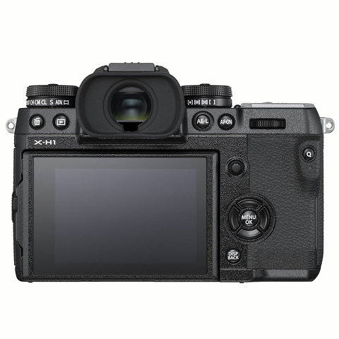 X-H1 Mirrorless Digital Camera Body (Black) with Power Grip Image 6