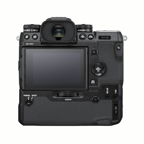 X-H1 Mirrorless Digital Camera Body (Black) with Power Grip Image 7
