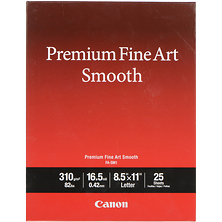 8.5 x 11 in. Premium Fine Art Smooth Paper (25 Sheets) Image 0