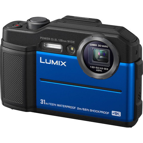 Lumix DC-TS7 Digital Camera (Blue) Image 0