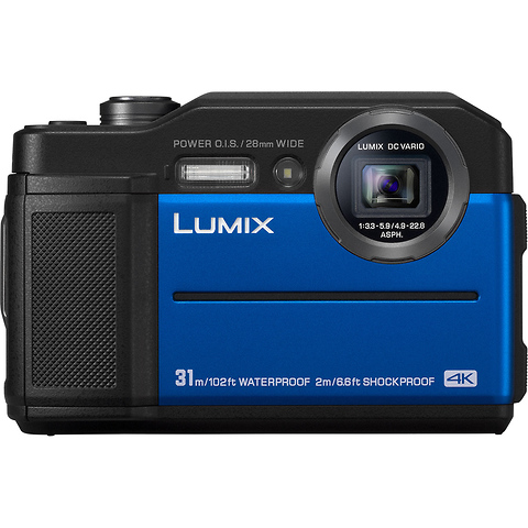 Lumix DC-TS7 Digital Camera (Blue) Image 1