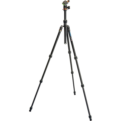 Travis Aluminum Travel Tripod with AirHed Neo Ball Head (Black) Image 2