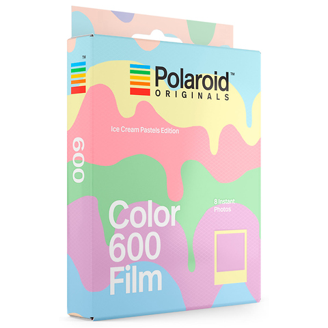 Color 600 Instant Film (8 Exposures, 600 Ice Cream Pastels Edition) Image 0