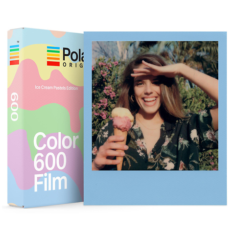 Color 600 Instant Film (8 Exposures, 600 Ice Cream Pastels Edition) Image 2