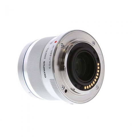 45mm f/1.8 M. Zuiko AF Lens for Micro 4/3s Silver - Pre-Owned Image 1