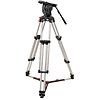 Ultimate 2575D Head & Cine HD Mitchell Top Plate Tripod System with Floor Spreader Thumbnail 0