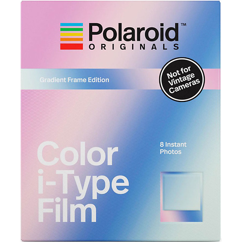 Color i-Type Instant Film (8 Exposures, Gradient Frame Edition) Image 0
