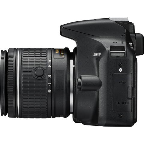 D3500 Digital SLR Camera Blacl w/ 18-55mm Lens (Open Box) Image 5