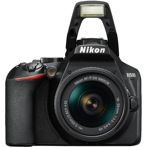 D3500 Digital SLR Camera Blacl w/ 18-55mm Lens (Open Box) Image 7