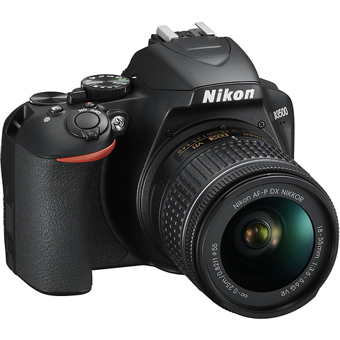 D3500 Digital SLR Camera Blacl w/ 18-55mm Lens (Open Box) Image 1