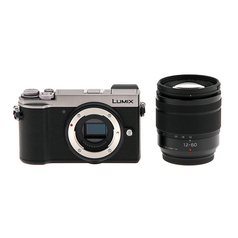 DC-GX9 Digital Micro 4/3s Camera w/12-60mm Lens - Silver - Open Box Image 2