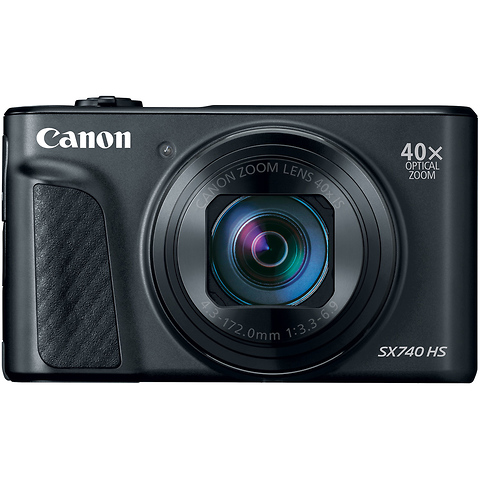 PowerShot SX740 HS Digital Camera Black - (Open Box) Image 1