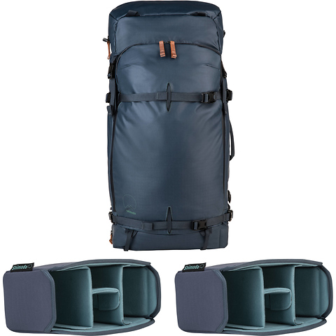 Explore 60 Backpack Starter Kit with 2 Small Core Units (Blue Nights) Image 1