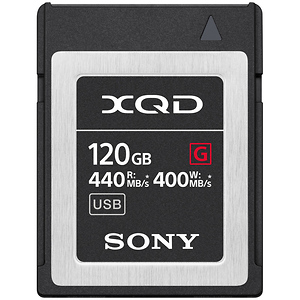 120GB G Series XQD Memory Card