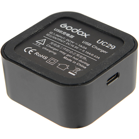 UC29 USB Charger for AD200 Flash Battery WB29 Image 3