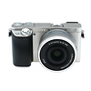 a6000  Digital Camera w/ 16-50mm Lens - Silver - Open Box Thumbnail 0