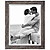 8 x 10 in. Linear Rustic Wood Picture Frame (Rough Gray)