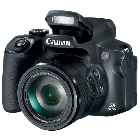 PowerShot SX70 HS Digital Camera (Black) Image 0