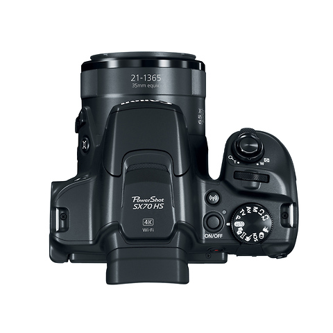 PowerShot SX70 HS Digital Camera (Black) Image 3